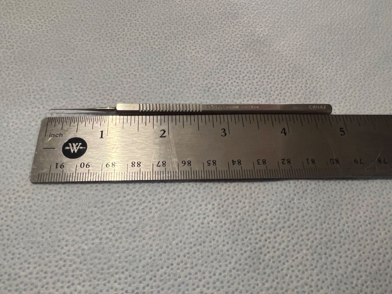 KARL STORZ E0547 Ophthalmic Maumenee Blunt Iris Hook 1.5mm X 4.8" Length — photo 4