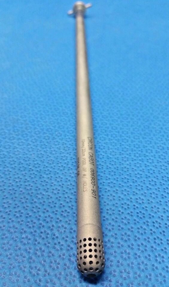 CIRCON CABOT 006900-901 Pool Tip Probe w/ Holes 10mmx32cm Laparoscopic — photo 7