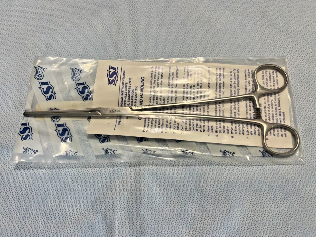 SYMMETRY SURGICAL 55-6126 Glover Coarctation Clamp XL Straight 10-1/2"