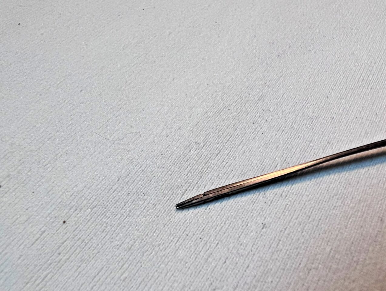 KARL STORZ House X241 Storz X241 House Mini Forceps 4mm Delicate Serrared Jaws 5.3" Length ENT — photo 3