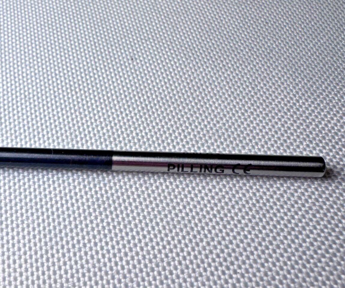 PILLING WECK 509205 Micro-Laryngeal Probe Straight, Ebonized, 10 1/4" (26cm) — photo 4