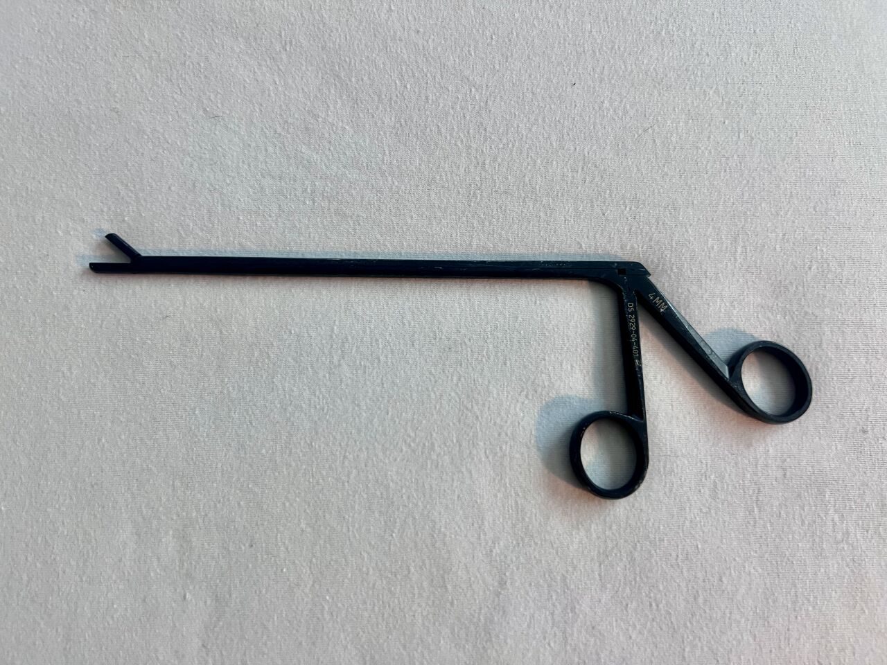 DEPUY 2929-04-401 Straight 4mm Microdiscectomy Pituitary Cup Forceps