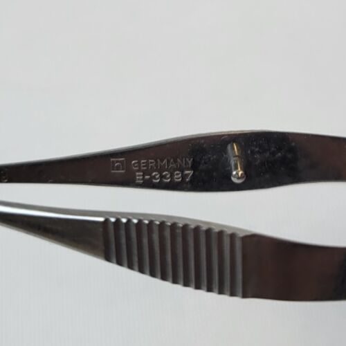 KARL STORZ E3387 Vannas Capsulotomy Scissors 6mm Curved Blades — photo 6