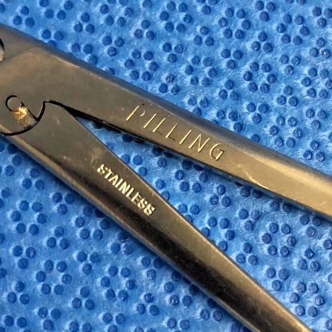 PILLING 505162 15 3/4" (40cm) Biopsy Cup Forcep Straight 2mm Cup — photo 2