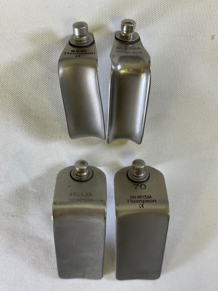 THOMPSON SURGICAL Various Cervical Retractor Blades Set w/ Case — photo 9