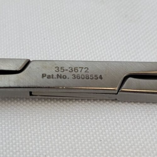 PILLING 35-3672 Stoney Aorta Clamp DeBakey-Type Jaws Angled Curved Set of 2 — photo 10
