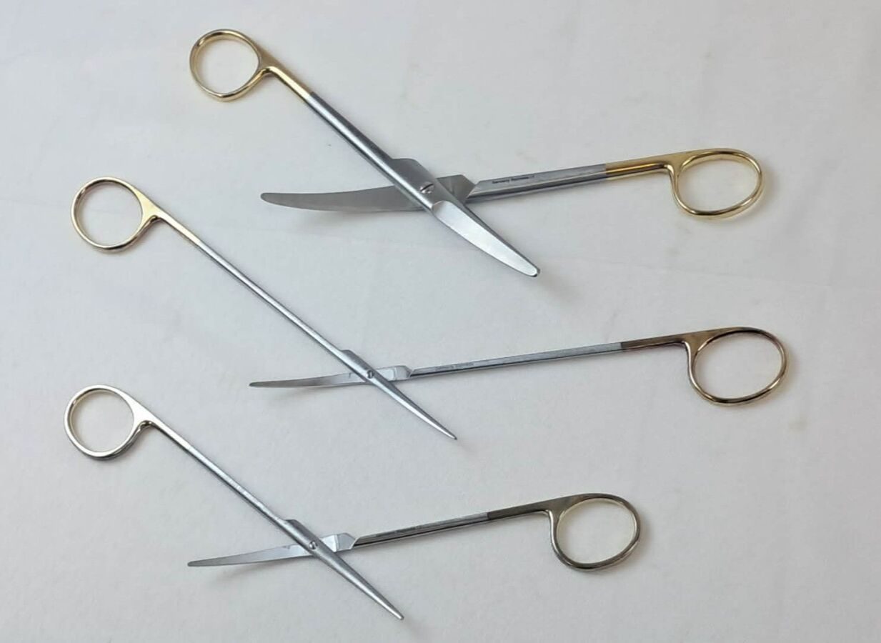 V. MUELLER  Lot of 3 Scissors Metzenbaum Mayo TC Vital — photo 3