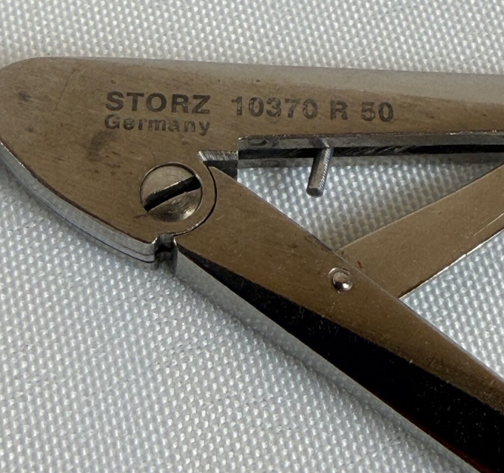 KARL STORZ 10370R D/A Biopsy Cup Forceps 9mm x 4mm Jaws 50cm WL ENT Bronch — photo 2
