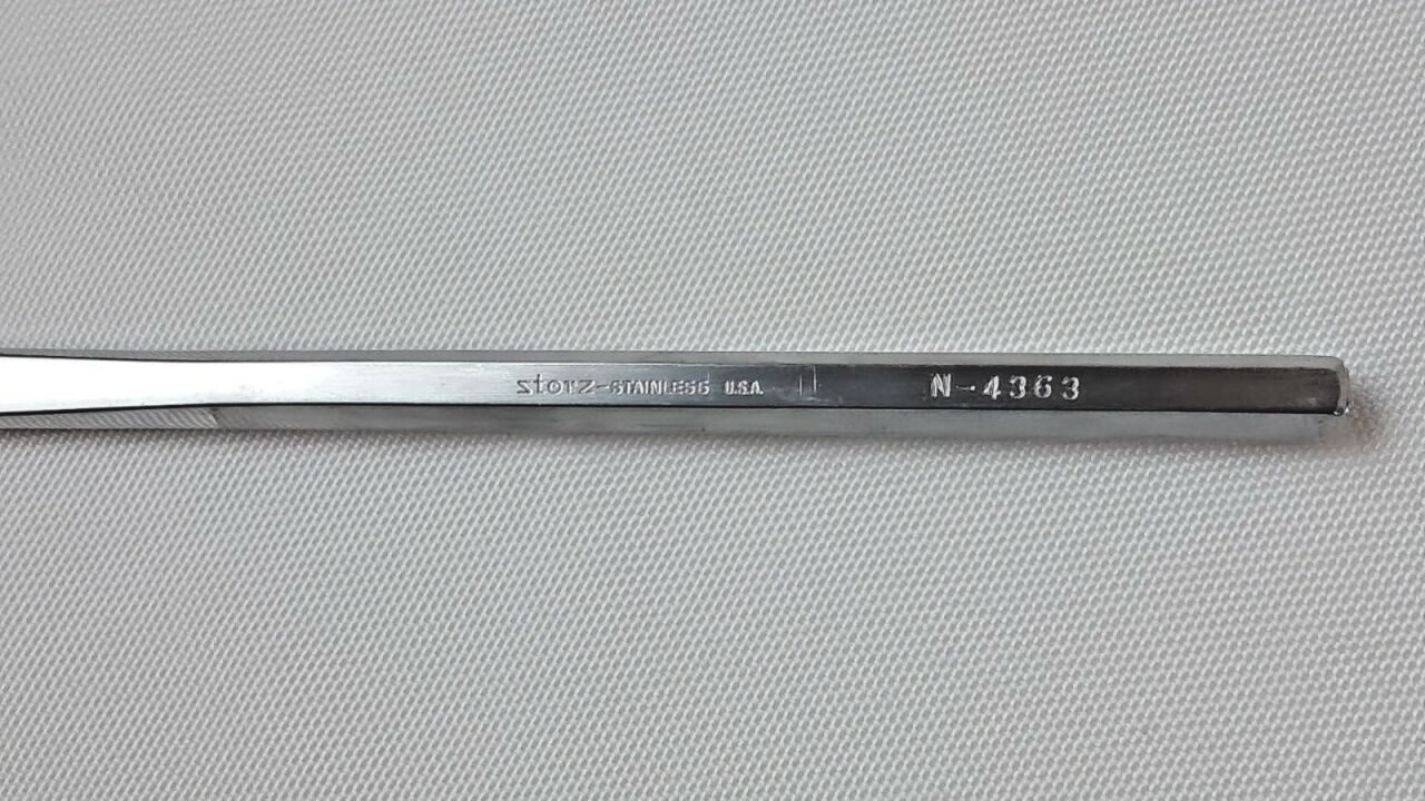 KARL STORZ N4363 Anderson-Neivert Osteotome 6mm Straight w/ Guard 7.5" Length — photo 2