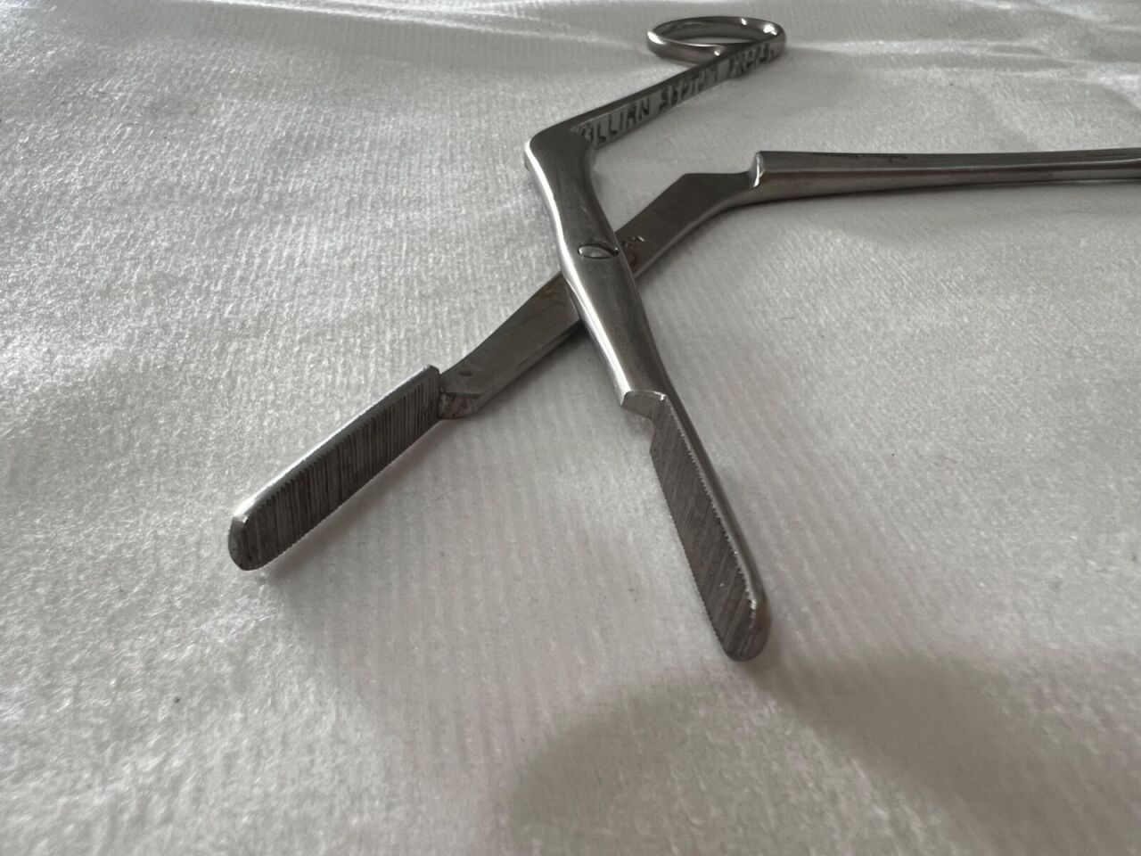 SNOWDEN-PENCER 88-0675 Sheen Killian Forceps Serrated Tips 7" Length — photo 3