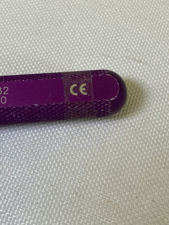 MEDTRONIC 875-382 Trim Line Curette Size 4-0 Angled Tip Purple Neuro Orthopedics — photo 5