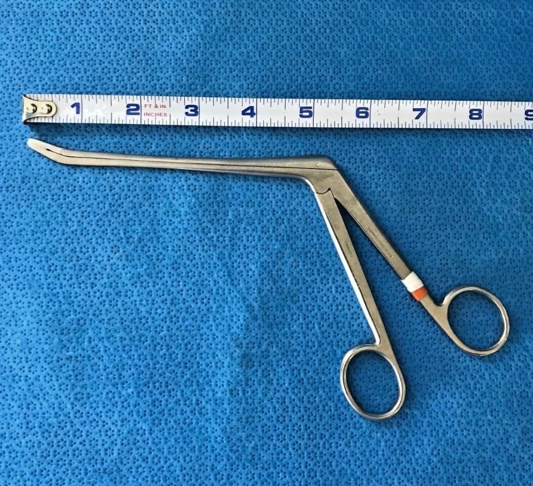 CODMAN 53-1196 2mmX10mm Up Cushing Intervertebral Disc Rongeur — photo 11