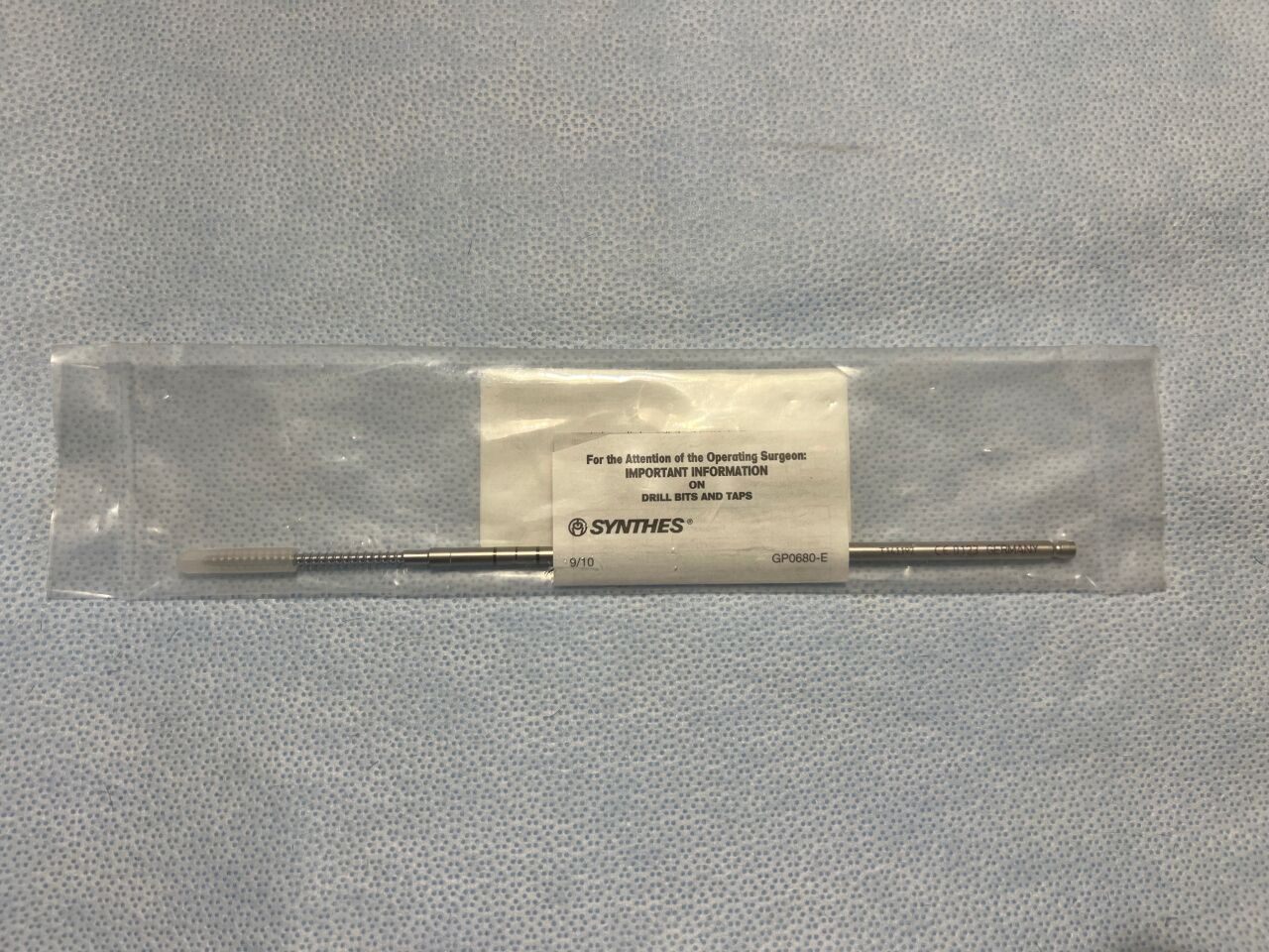 SYNTHES 311.349 Tap For 3.5mm Cancellous Bone Calibration — photo 1