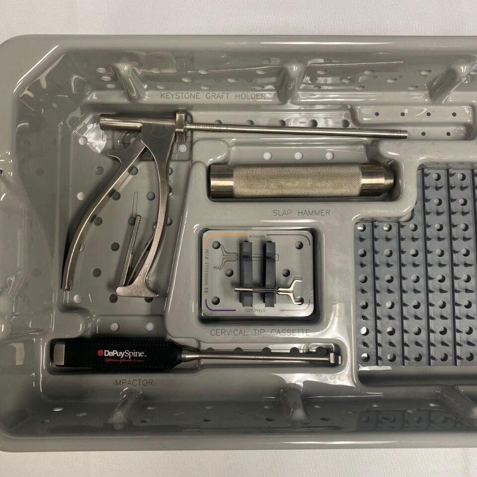 SYNTHES Various DuPuy Spine VG2 Cervical Instrument Set — photo 6