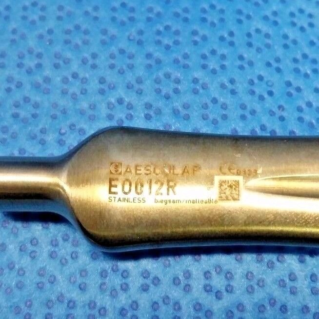 AESCULAP EO012R Sims Uterine Probe Curved Malleable 4mm X 330mm — photo 4