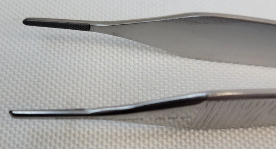XOMED 3740031 Adson Dressing Forceps, Straight, Serrated Jaws — photo 2