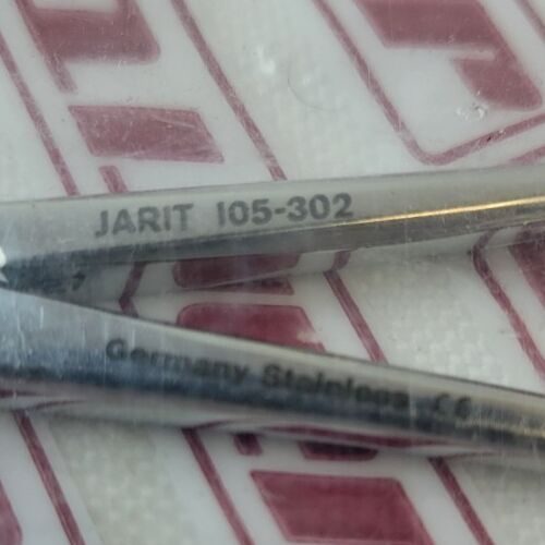 JARIT 105-302 Brainbridge Forceps Curved 6" — photo 2