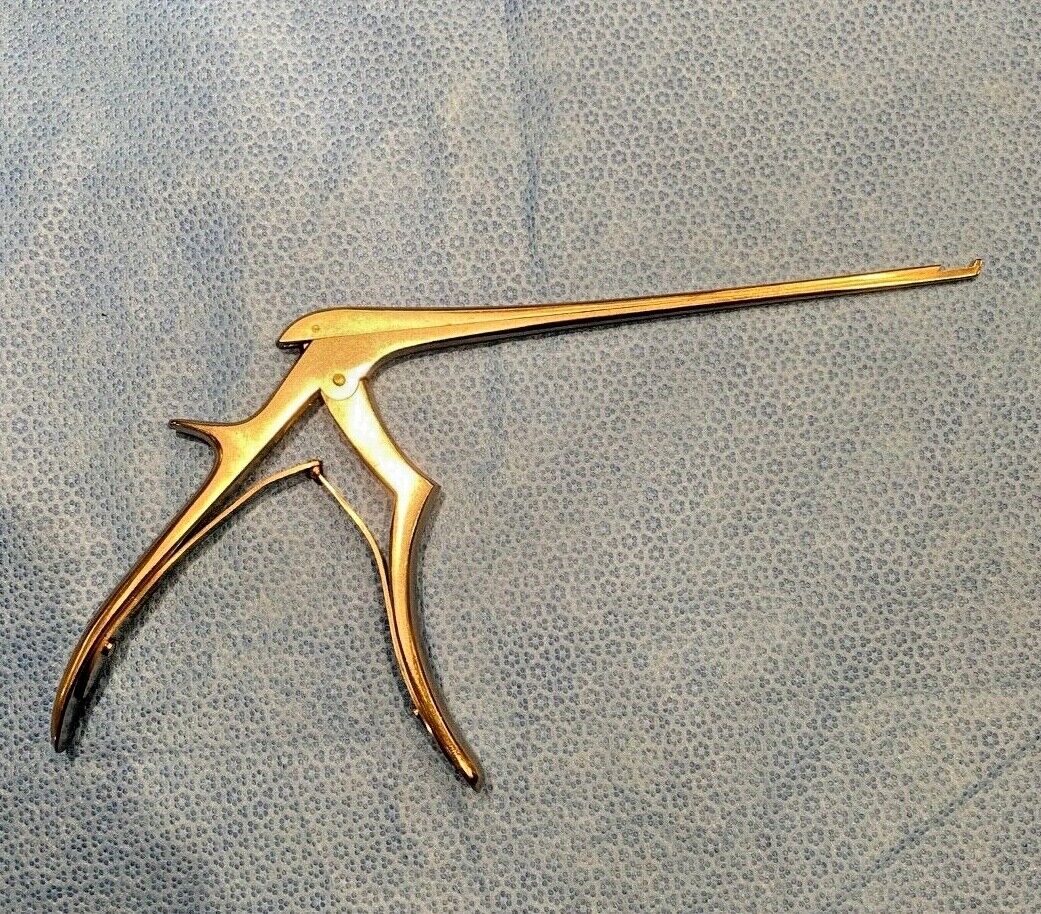 CODMAN 80-1340 Hardy Sella Punch w/ Drainage Holes 40deg X 2mm Up Bite 7" Neuro — photo 5