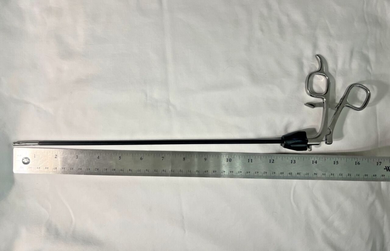 SNOWDEN-PENCER 90-3019 Laparoscopic Diamond-Line Grasping Forceps 5mm X 32cm — photo 7
