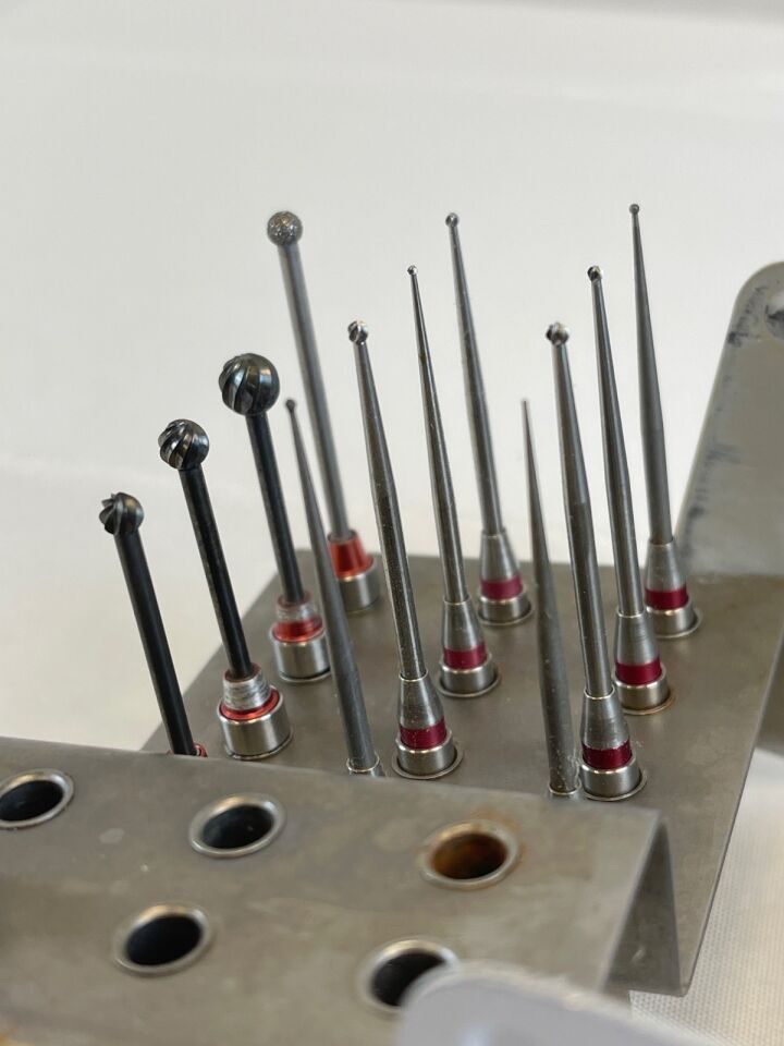 HALL ZIMMER 5056-07 & 5056-11 Osteon Burr Rack w/ High Speed Ototome — photo 6