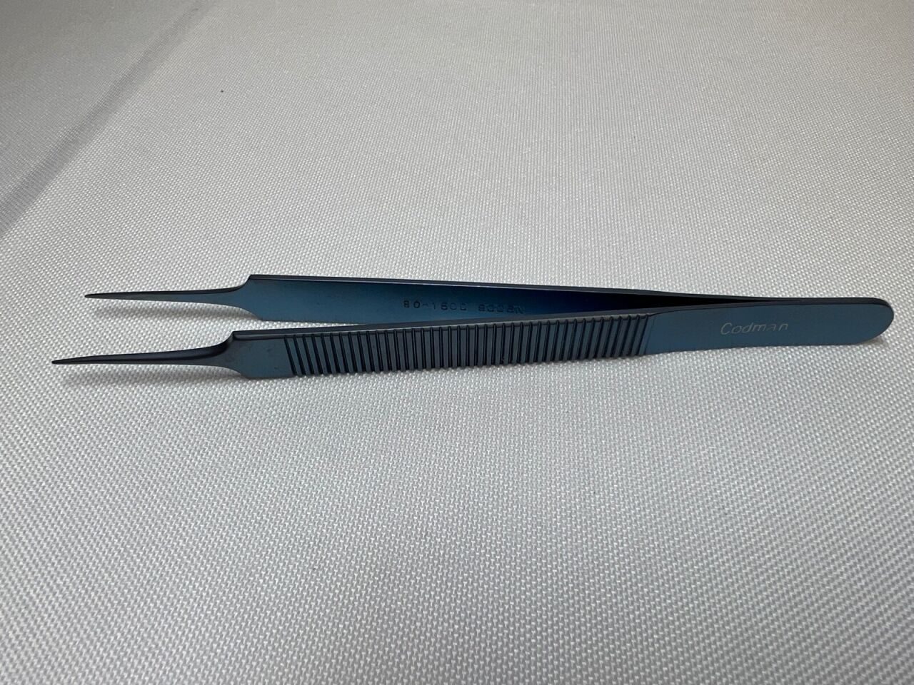 CODMAN 80-1500 Malis Titanium Straight Blunt Tip Forceps — photo 1
