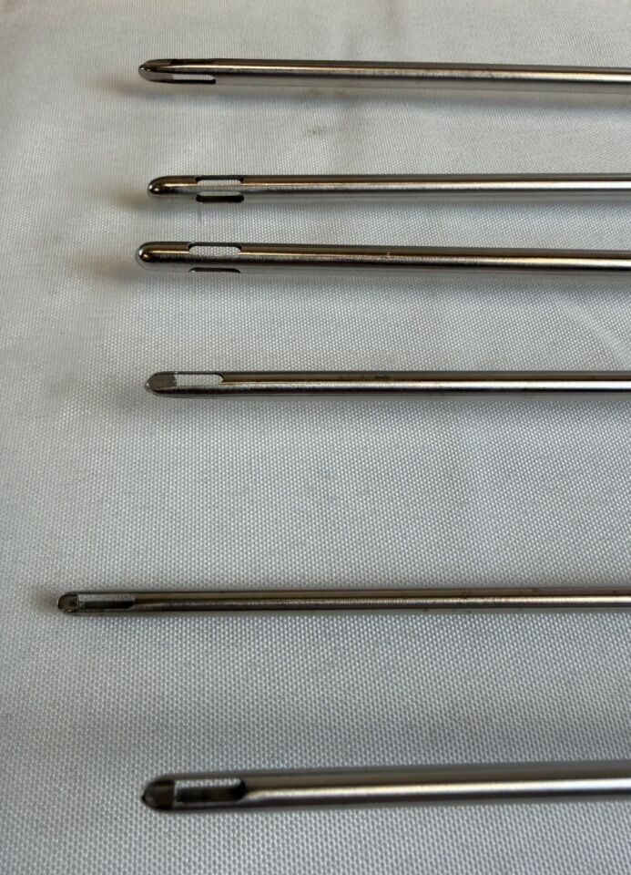 GRAMS Liposuction Cannulas Set of 9 w/ Tray — photo 9