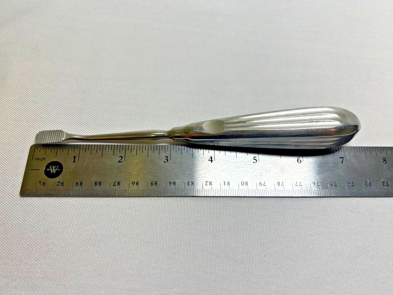 MILTEX Straight 7-1/4" Lewis Rasp Fine Coarse Teeth 17mm X 8mm Blade — photo 3
