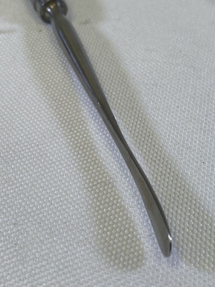 W. LORENZ 01-7815 Obwegeser Periosteal Elevator Straight & Curved Ends 21.5cm — photo 8
