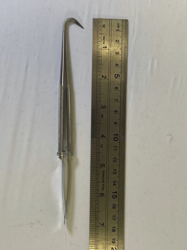 MEDLINE MDS4431312 Jacobson Micro Scissors Round Spring Handle 125deg x 7" — photo 8