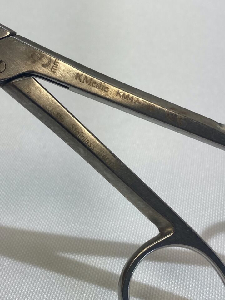 KMEDIC KM47-780 Love-Gruenwald IVD Rongeur 3mm x 10mm Jaw 7" — photo 2