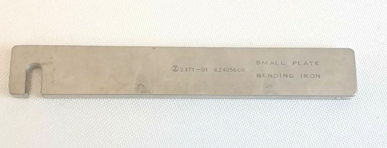 ZIMMER 2371-01 Orthopedic Small Plate Bending Iron