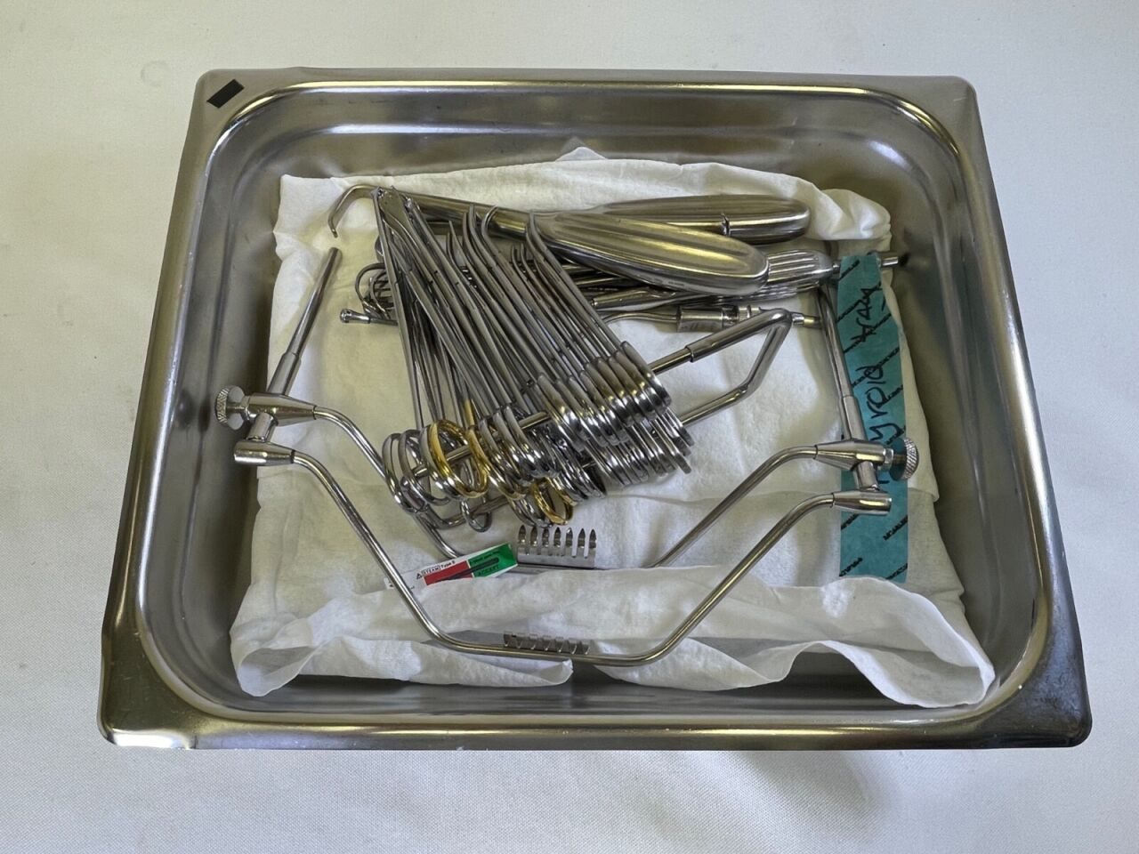PILLING WECK  27 Piece Thyroid Instrument Tray w/ Sterilization Pan ENT — photo 12