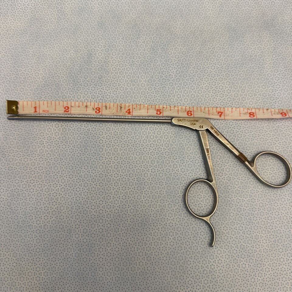 LINVATEC 1.1001 Master Micro Scissor Forceps 3.4mm Arthroscopic — photo 7