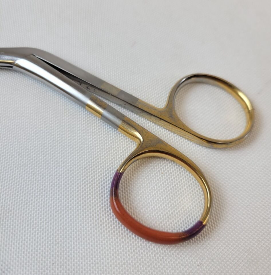 SNOWDEN-PENCER 32-5838 Diamond SerEdge Tebbetts Scissors, TC Blade Inserts, 7.5" — photo 3