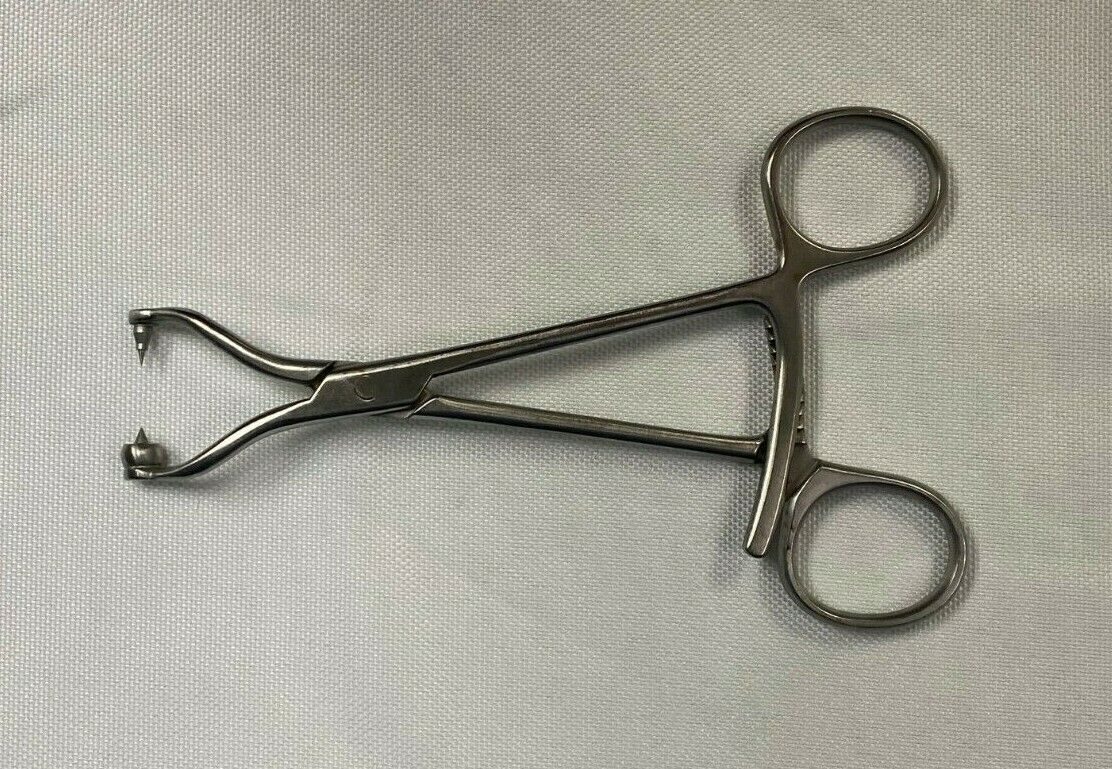 STRYKER 702944 Bone Repositioning Forceps w/ Ballspikes Orthopedic Trauma — photo 2