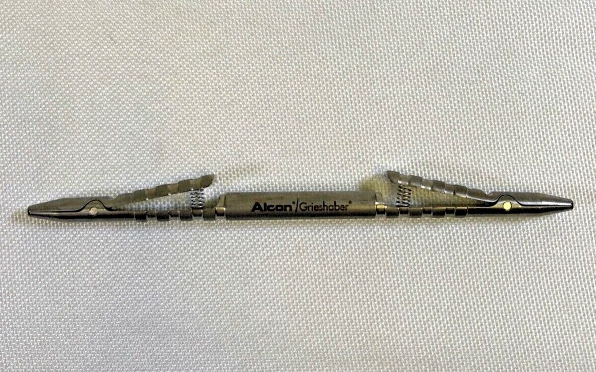 ALCON/GRIESHABER 617.77 Plug Grasper Dual Sided Ophthalmic — photo 1