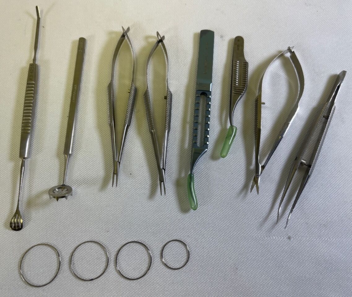 STORZ KATENA OCUTEK  8 Piece PK Penetrating Keratoplasty Instrument Set w/ Case — photo 2