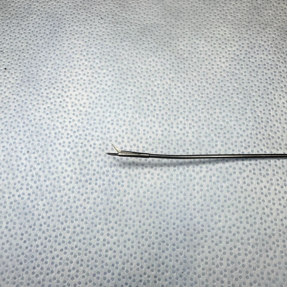 AESCULAP FD420R Semi Rigid Dissecting Scissors Straight Sharp Neurology — photo 5