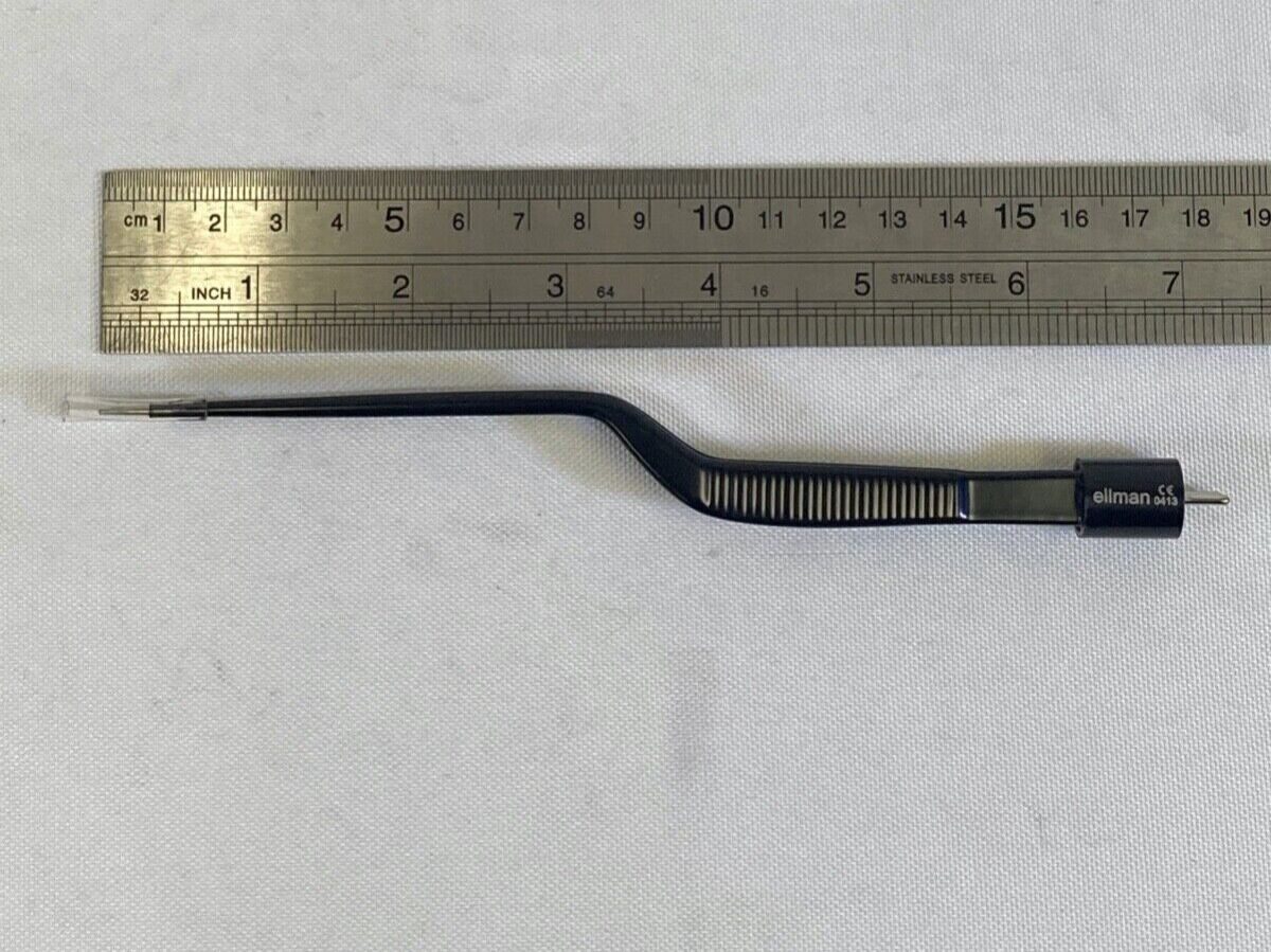 ELLMAN ACBF-021 Bayonet Bipolar Forceps Non-Stick 1.0mm Tip x 6.75" — photo 8
