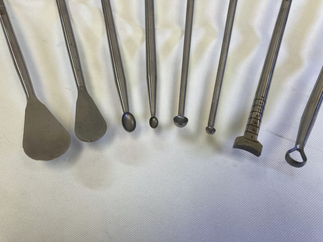 STRYKER Various Reliance Anterior Lumbar Instruments 20" Cobbs Curettes — photo 7