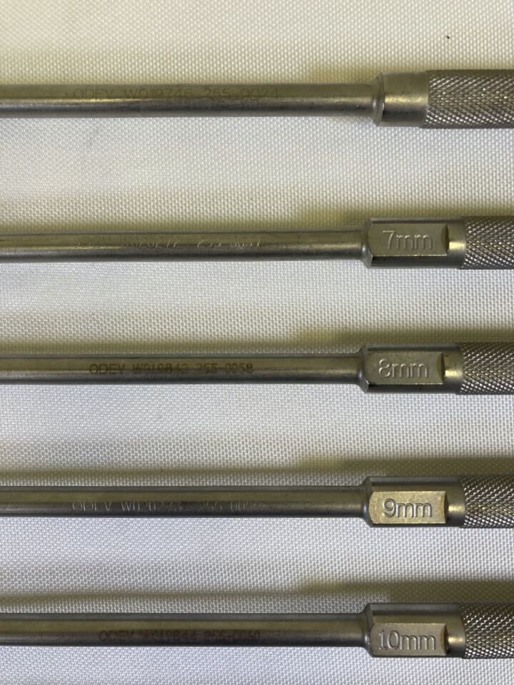 ODEV 7mm - 14mm Trial Sizers Impactor Depth Gauge Mallet 15 Piece Trial Sizers Set w/ Extras — photo 2