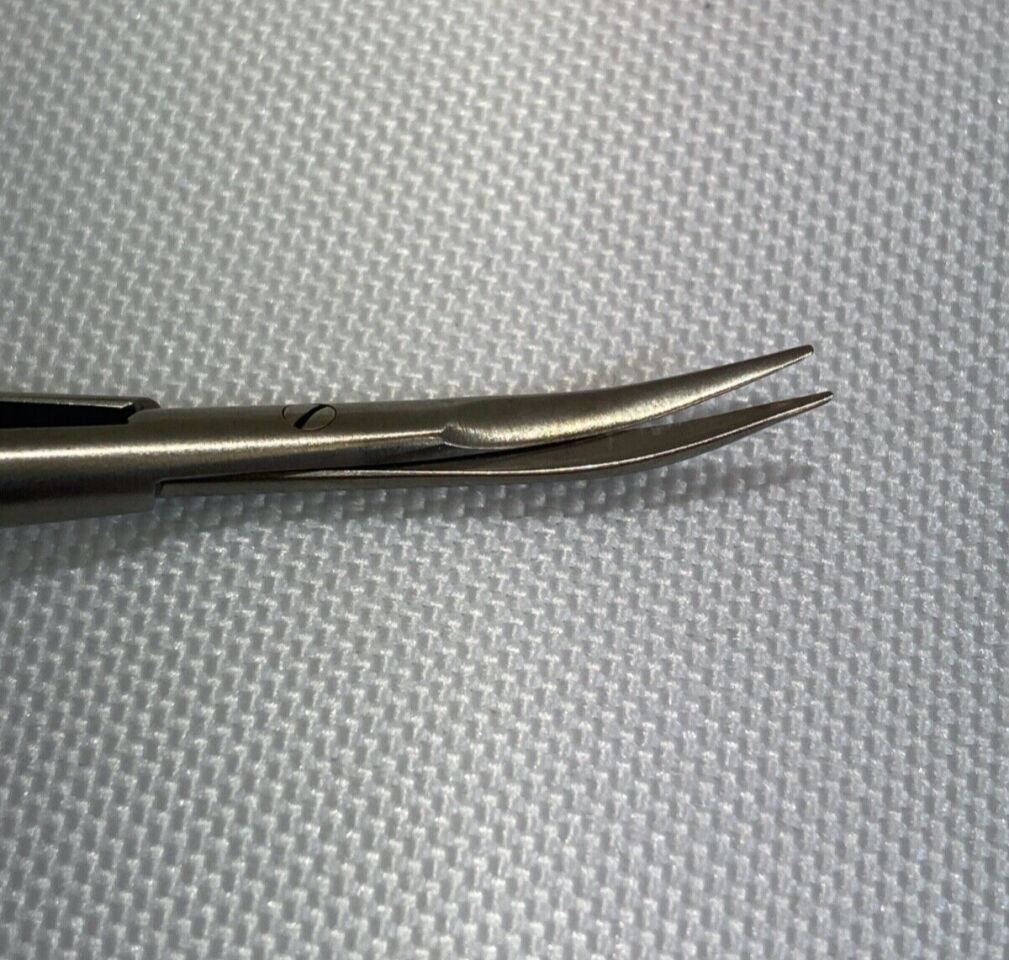 ACCURATE SURGICAL ASSI.SDC21R8 10mm Curved Blade 21cm Long Dissecting Scissors — photo 7