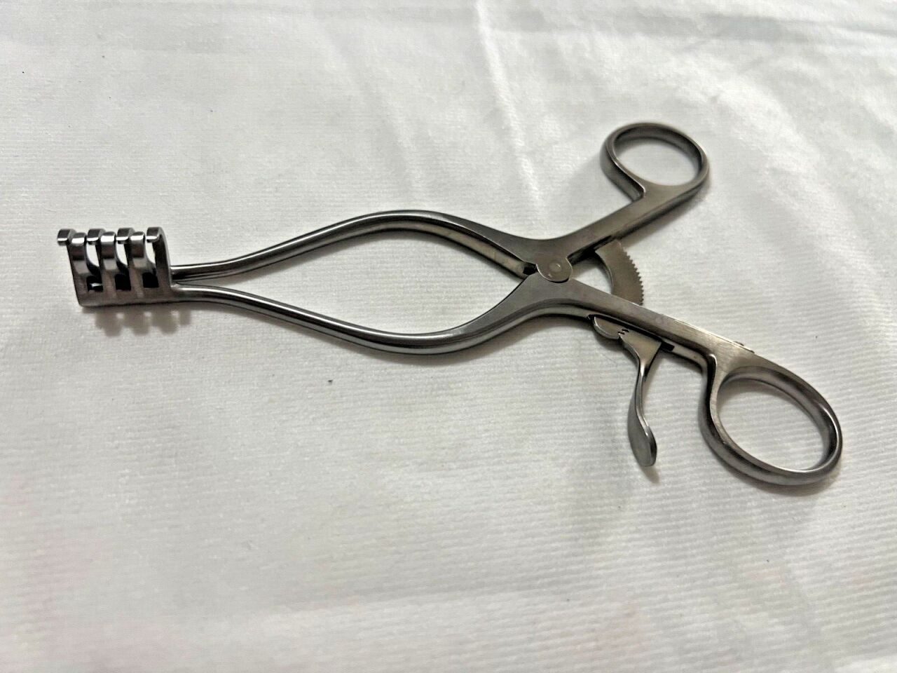 JARIT 205-156 Weitlaner Retractor 3x4 Blunt Prongs 6-1/2" Length — photo 1