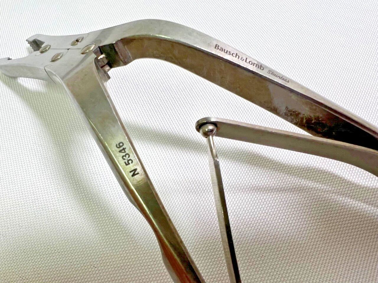 BAUSCH & LOMB N5346 Wright-Rubin Septum Morselizer Angled Forceps — photo 3