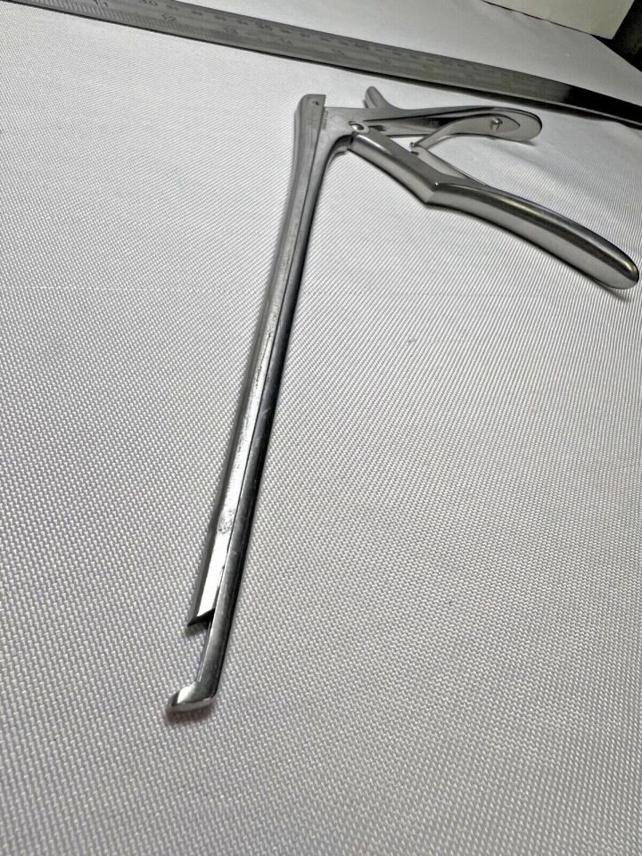 CODMAN 53-1417 Lumbar Kerrison Rongeur w/ Drainage Holes 4mm UpBite X 8" Neuro — photo 6
