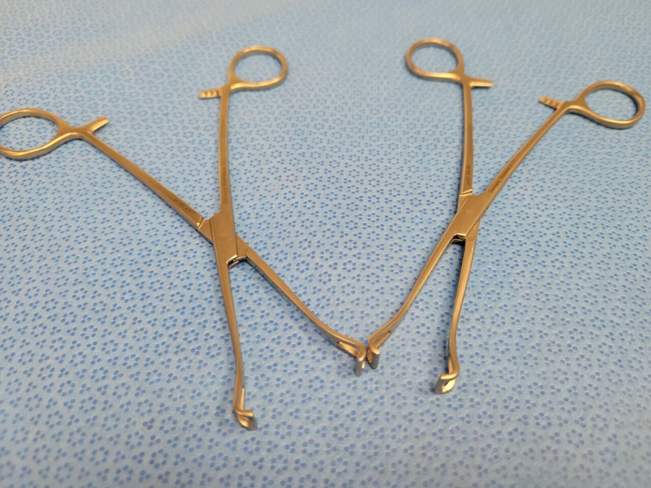 JARIT 136-181 Babcock Tissue Forceps 6" 8mm Wide Jaw, Lot of 2 — photo 4