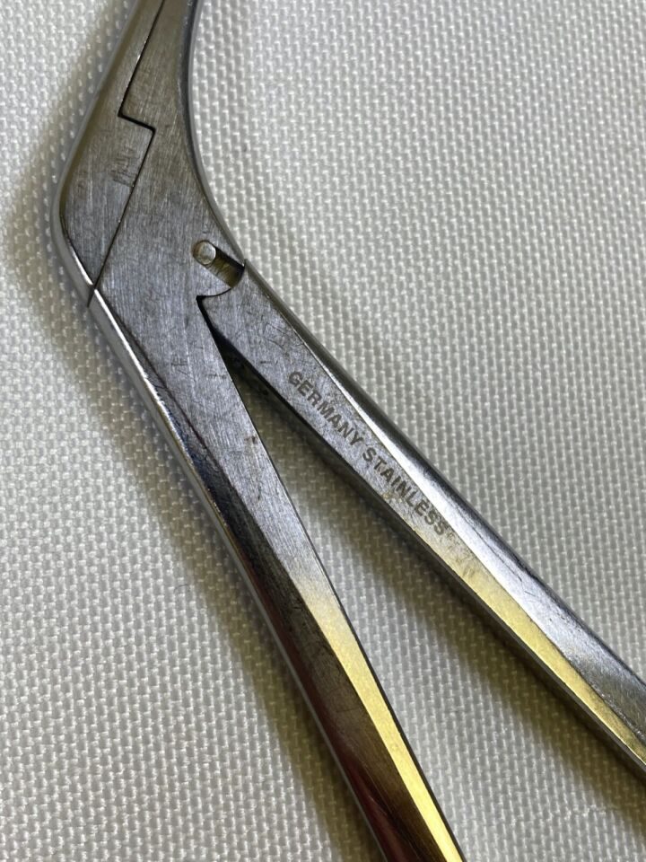 PILLING WECK 505112 Straight 2mm x 28cm Jackson Laryngeal Cup Forcep — photo 3