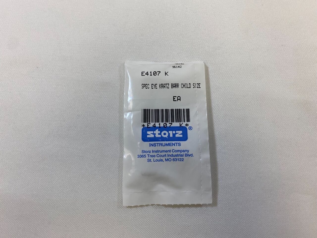 KARL STORZ E4107K Kratz Barraquer Speculum Ophthalmics Pediatric