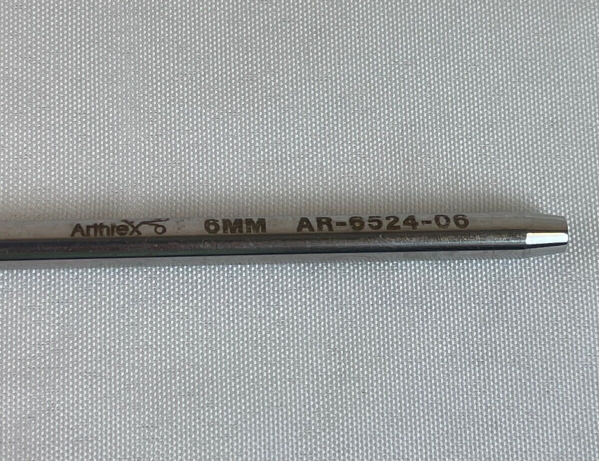 ARTHREX AR-6524-06 Reusable 6mm Portal Dilator Dilation Sleeve — photo 2