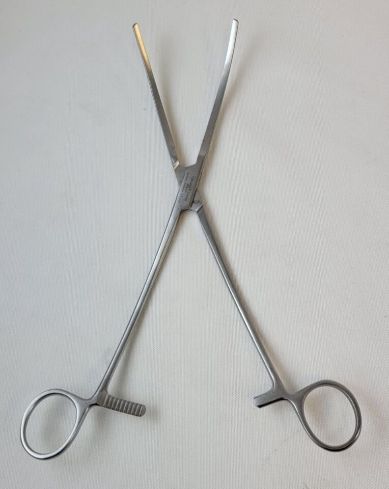 V. MUELLER CH6280 Cooley Aortic Aneurysm Clamp Slightly Curved 10-1/2" Cardio — photo 7